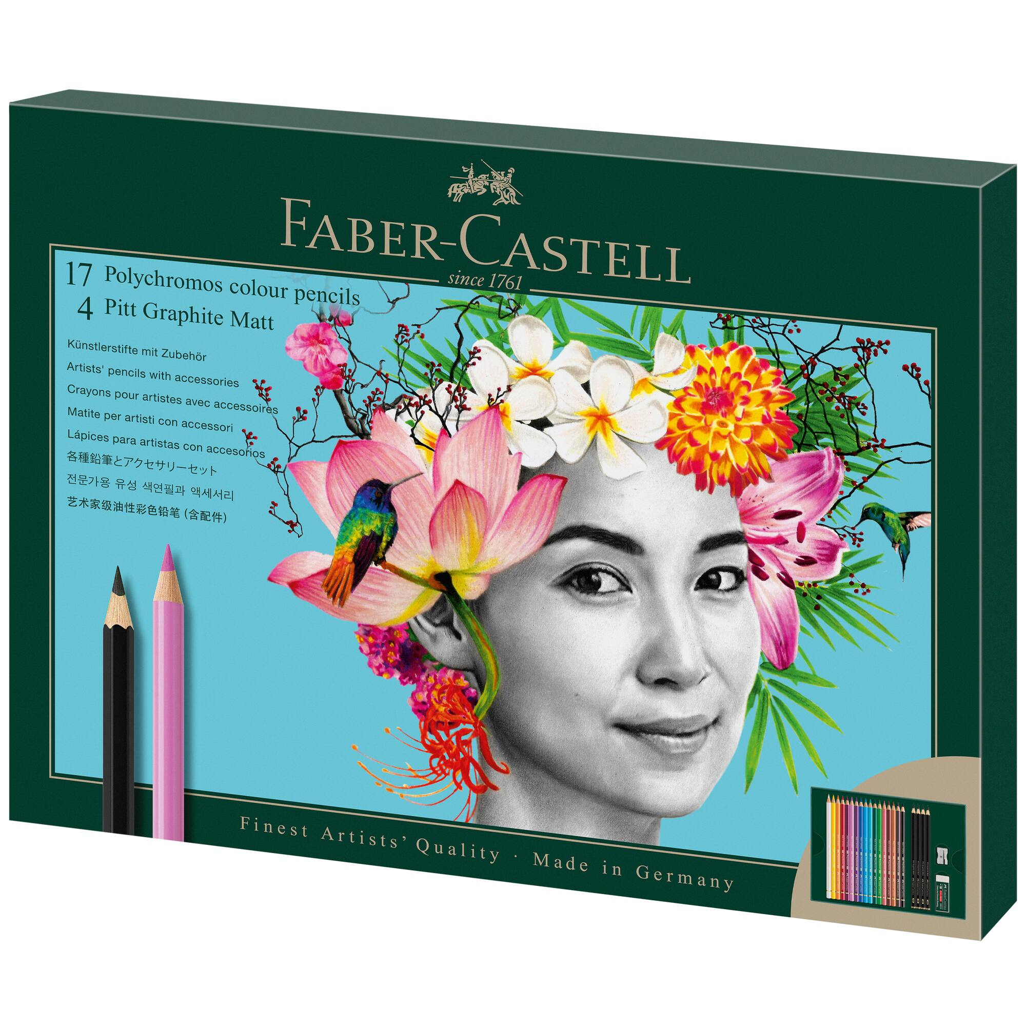 Faber-Castell Polychromos & Graphite Matte Gift Set